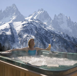 Jacuzzis Privatifs - Hotel Les Chalets de Philippe à Chamonix Mont-Blanc