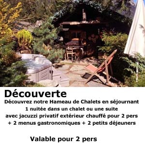 Forfait découverte hôtel Les Chalets de Philippe Chamonix